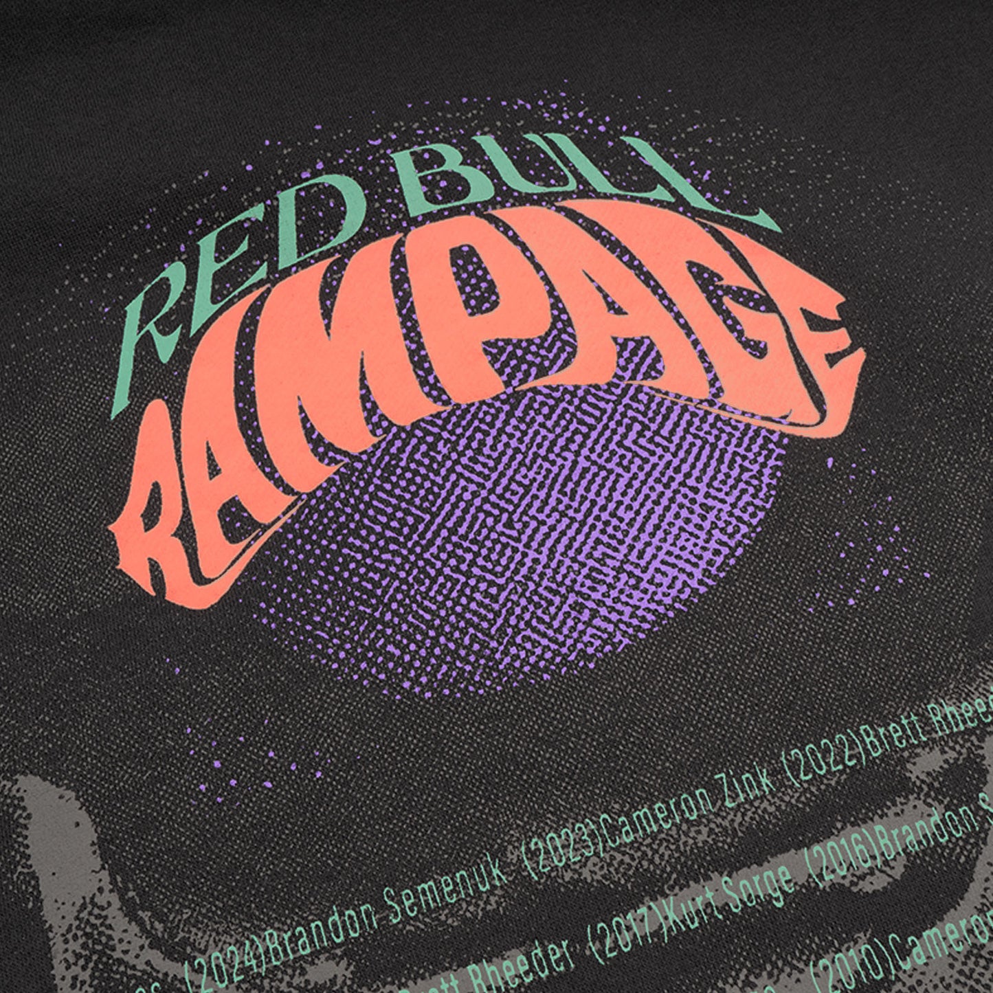 Pullover Hoodie Troy Lee Designs X Red Bull Rampage Intergalactic Coal