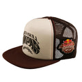 Casquette de camionneur Troy Lee Designs X Red Bull Rampage Intergalactic Vintage Blanc/Marron