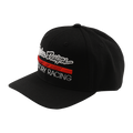 Curved Bill Snapback Troy Lee Designs Factory Racing Black / Red