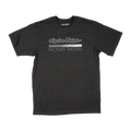 Short Sleeve Tee Troy Lee Designs Factory Racing Black Heather / Gray