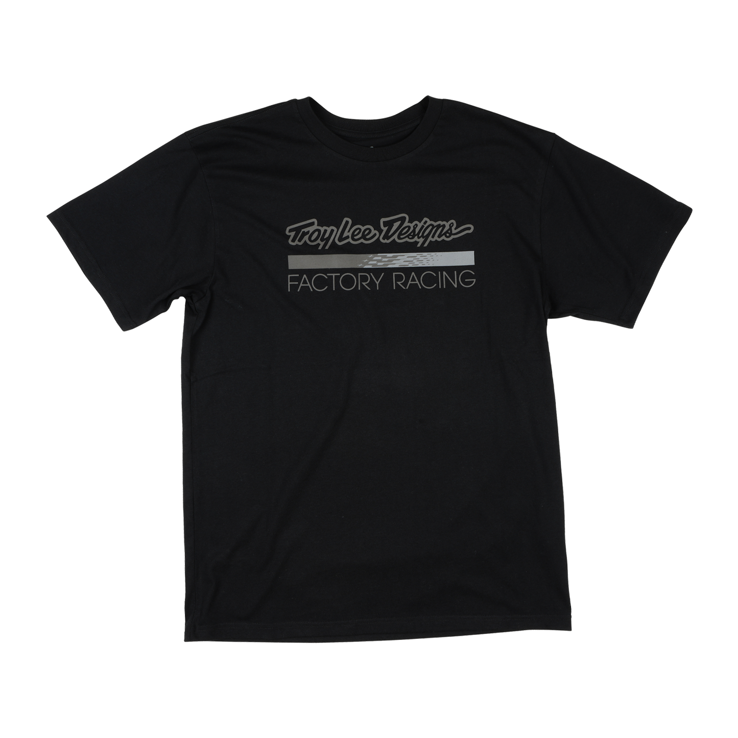 T-shirt à manches courtes Troy Lee Designs Factory Racing Noir / Réfléchissant