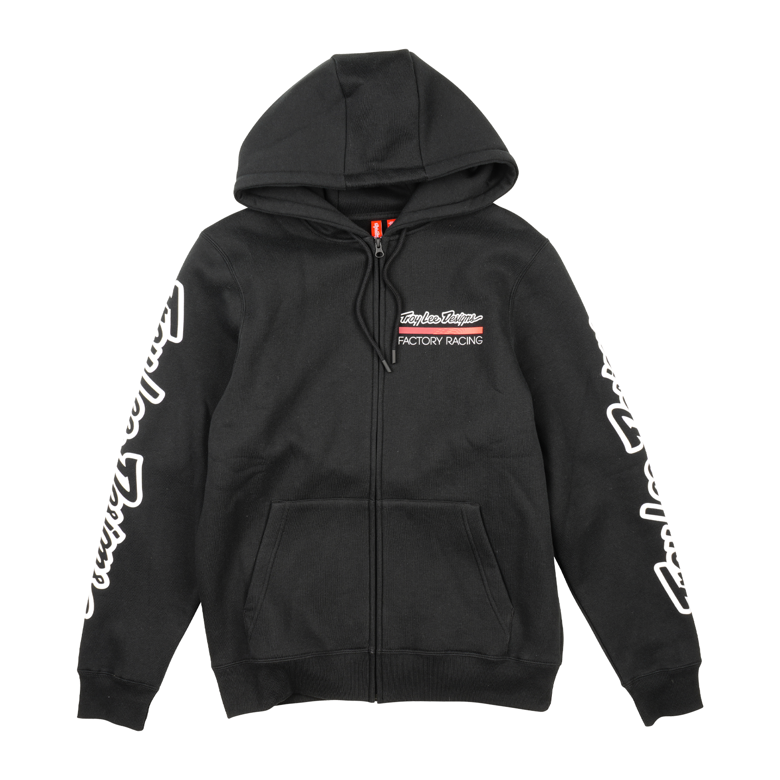 Zip up Hoodie Troy Lee Designs Factory Racing Black / Red