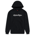 Womens Pullover Hoodie Signature Black