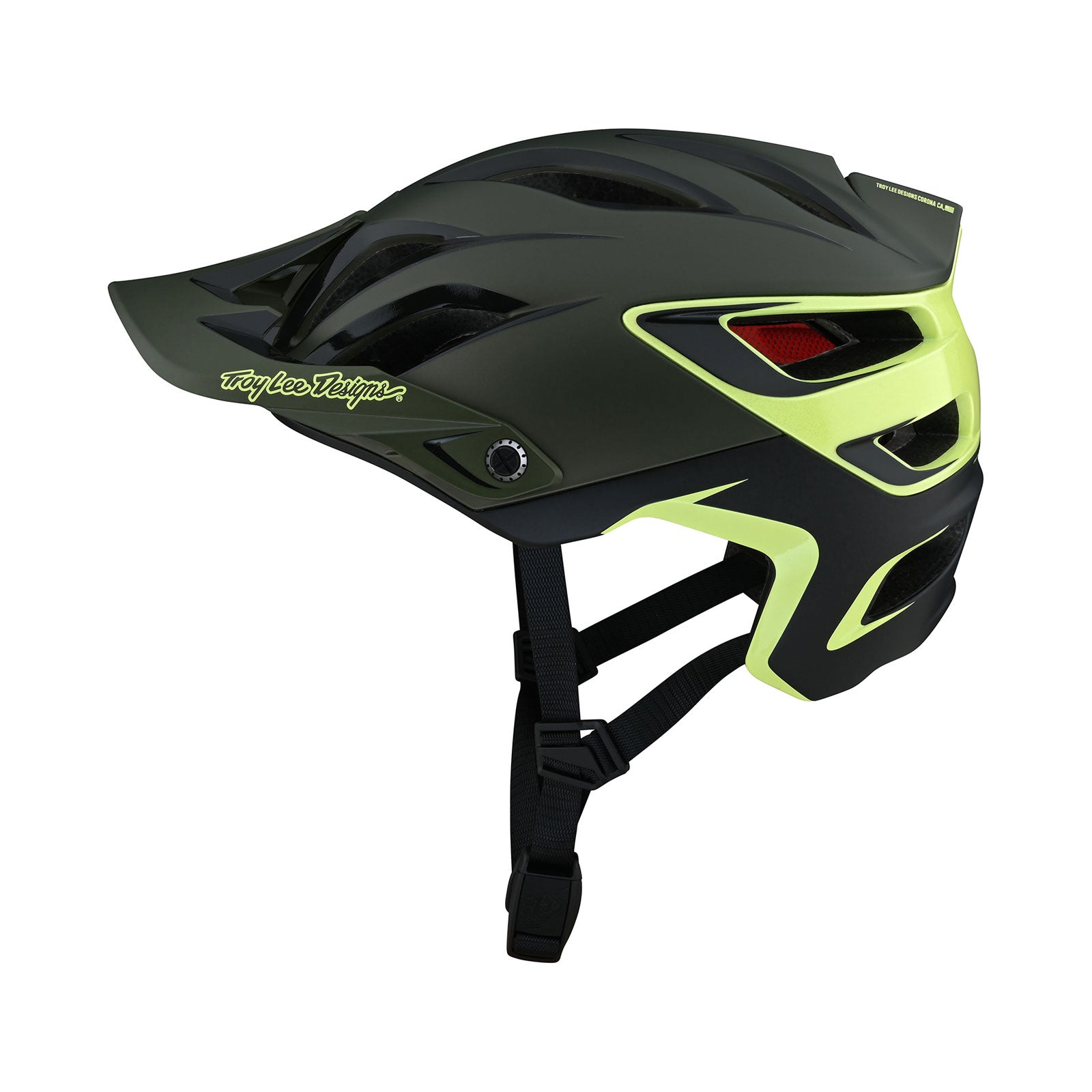 Troy Lee Designs A3 Mips Mtb Helmet Uno Green