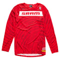 Maillot Skyline Air manches longues SRAM Roots Rouge Feu