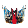 Visière D4 Lowrider bleue