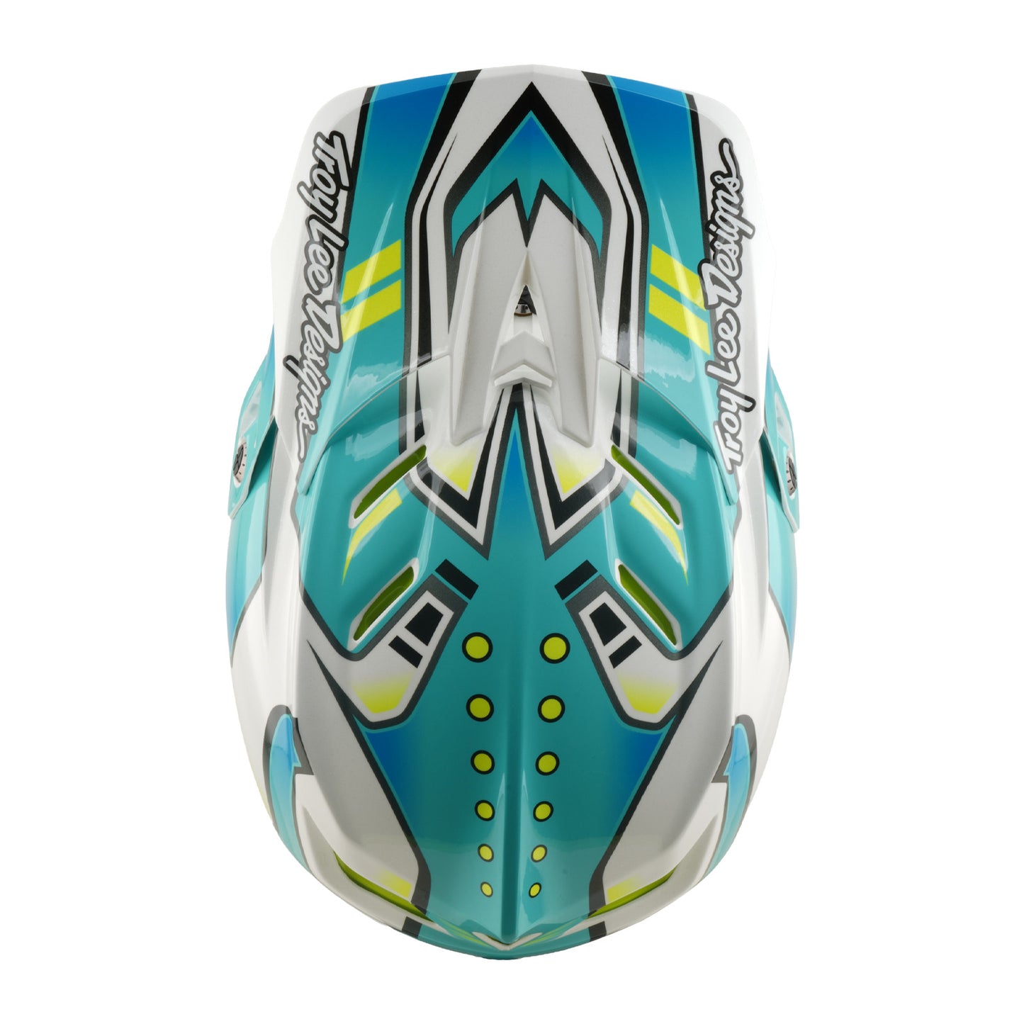 D4 Composite Helmet Crest Real Teal