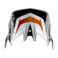 D4 Visor Lined up White