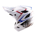 Stage Stunt Helmet Pinstripe White