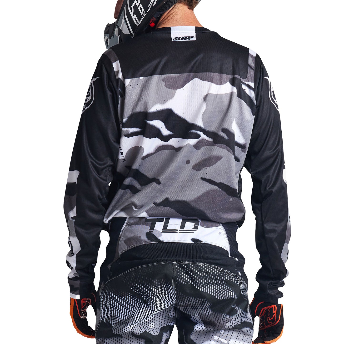 Maillot GP camouflage Brazen gris