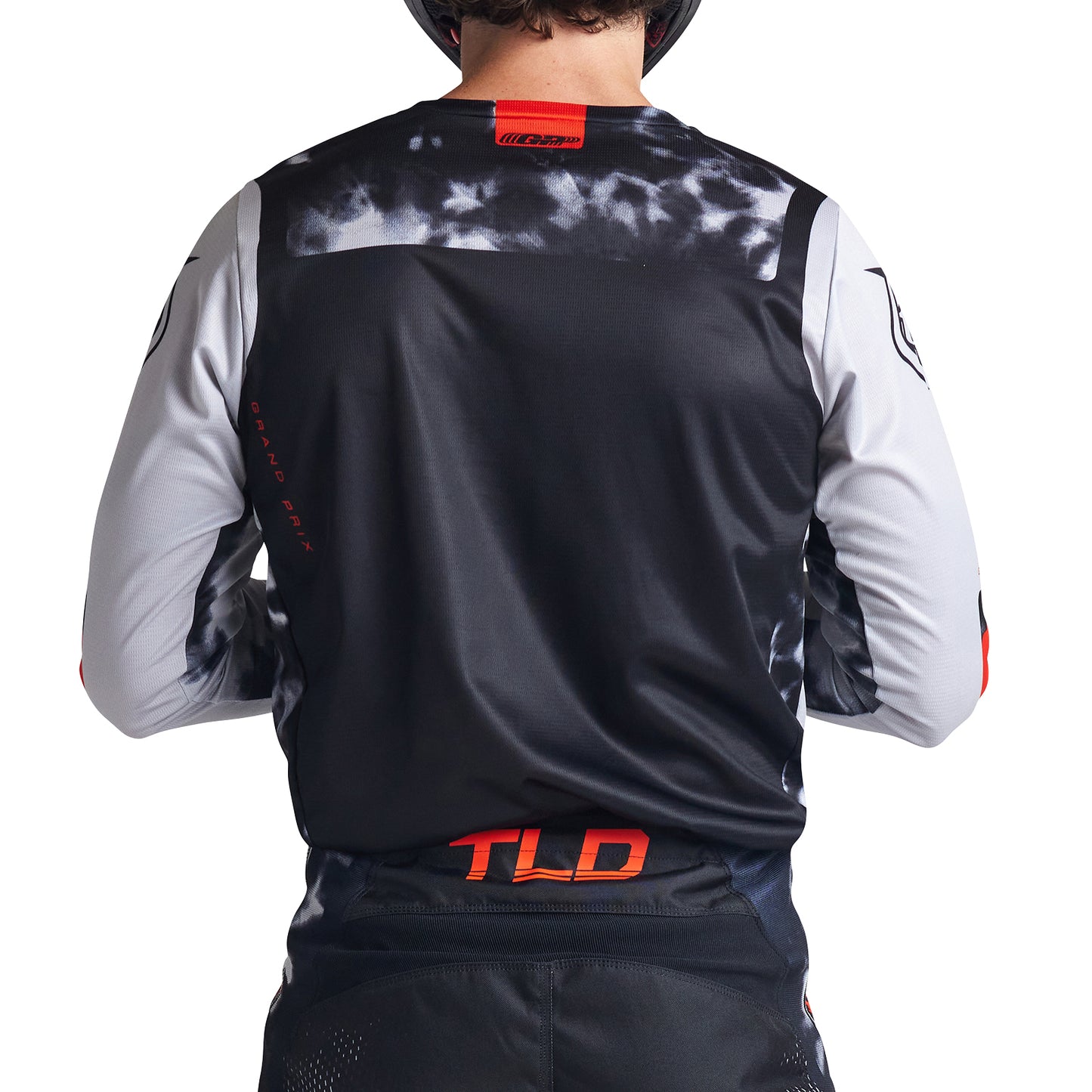 Maillot GP Astro Gris Clair / Orange