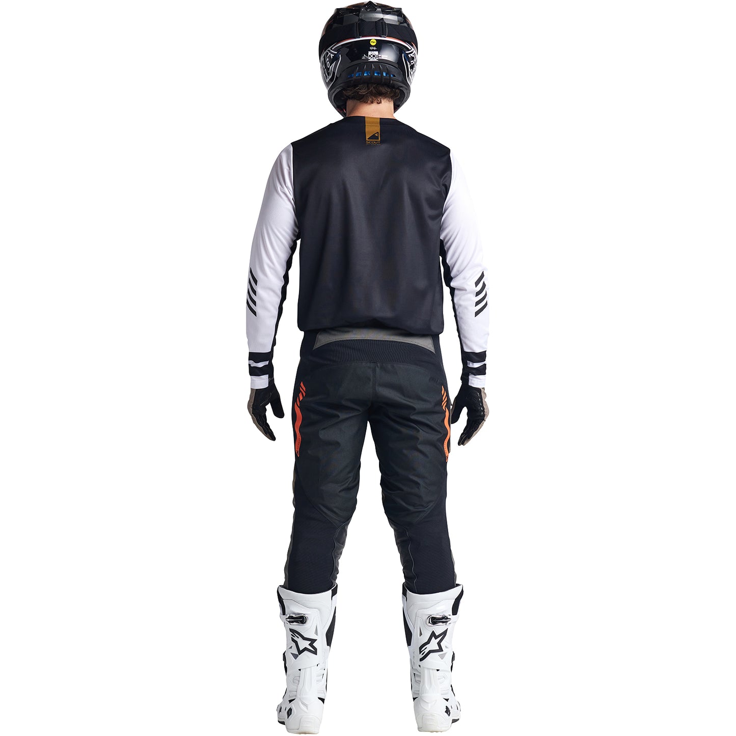 Maillot Scout GP Ride On Noir/Blanc
