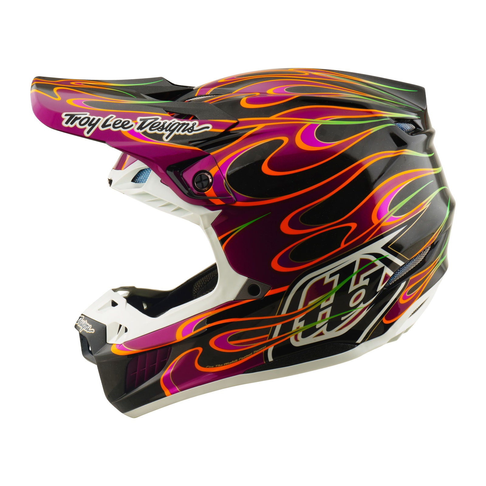 SE5 Carbon Helmet Torched Black / Violet – Troy Lee Designs