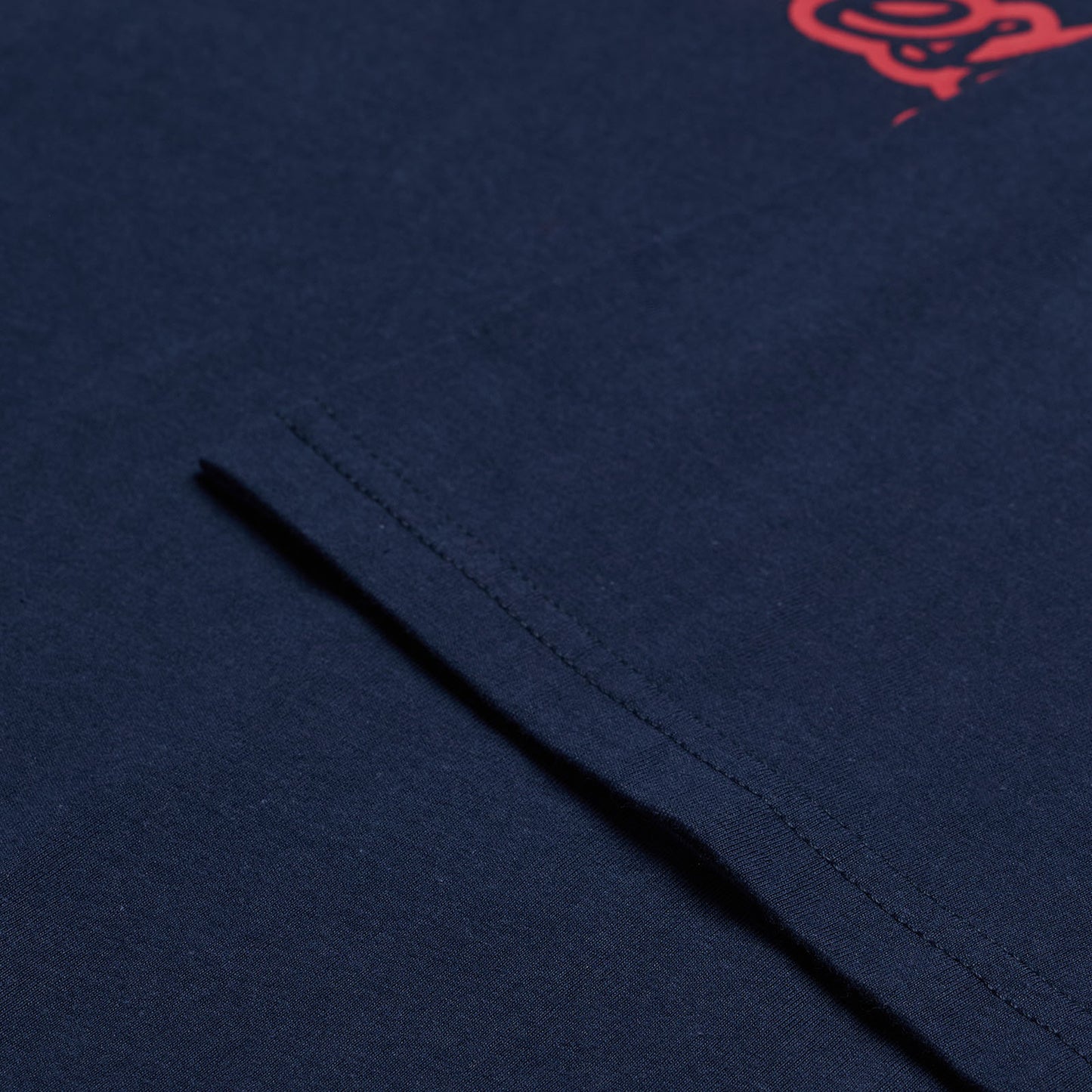 T-shirt à manches courtes bleu marine signature