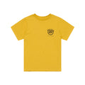 T-shirt à manches courtes pour femme Smiley doré