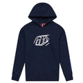 Youth Pullover Hoodie Badge Navy