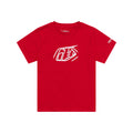 T-shirt à manches courtes pour jeunes avec badge rouge de l'équipe