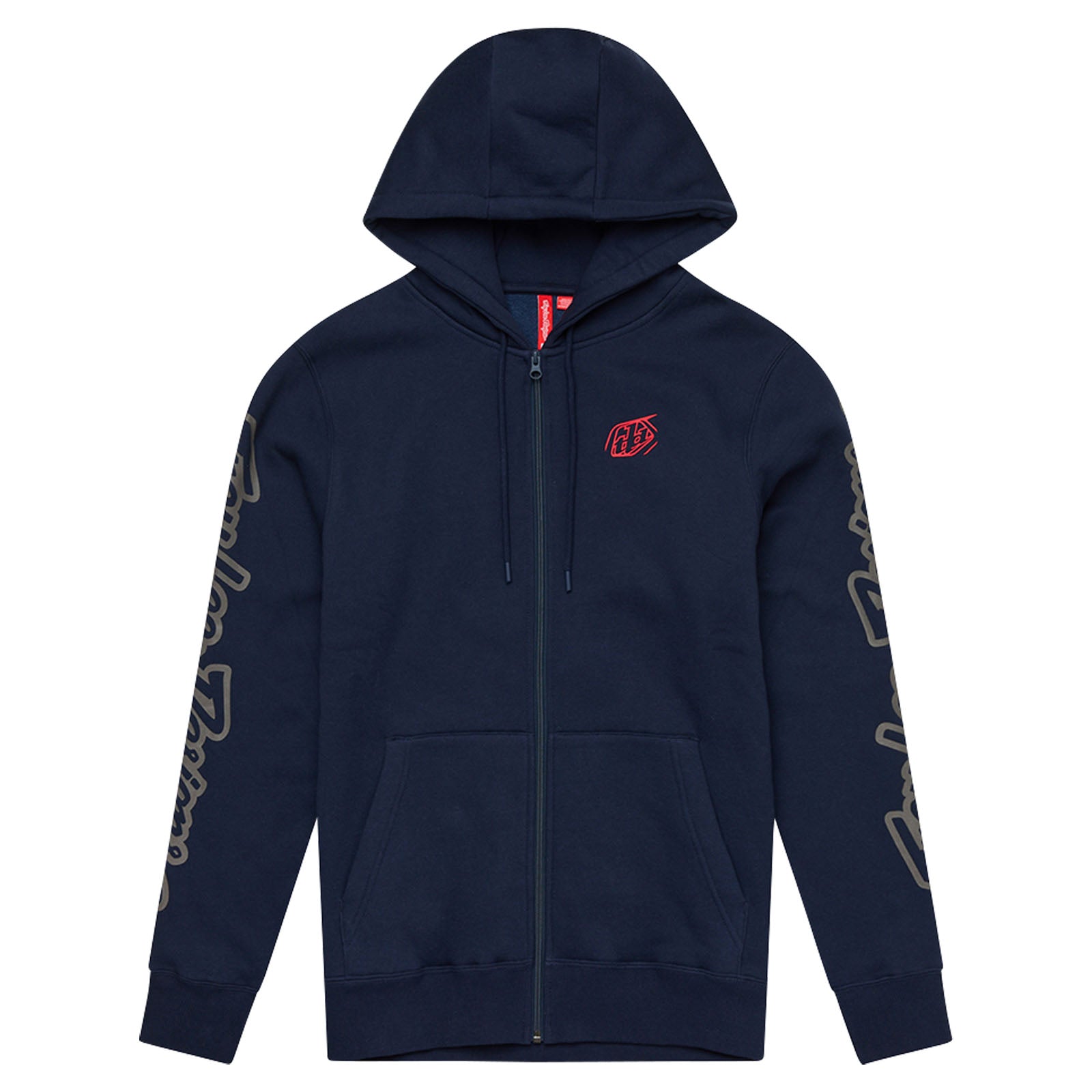 Sweat à capuche zippé de marque bleu marine – Troy Lee Designs Canada