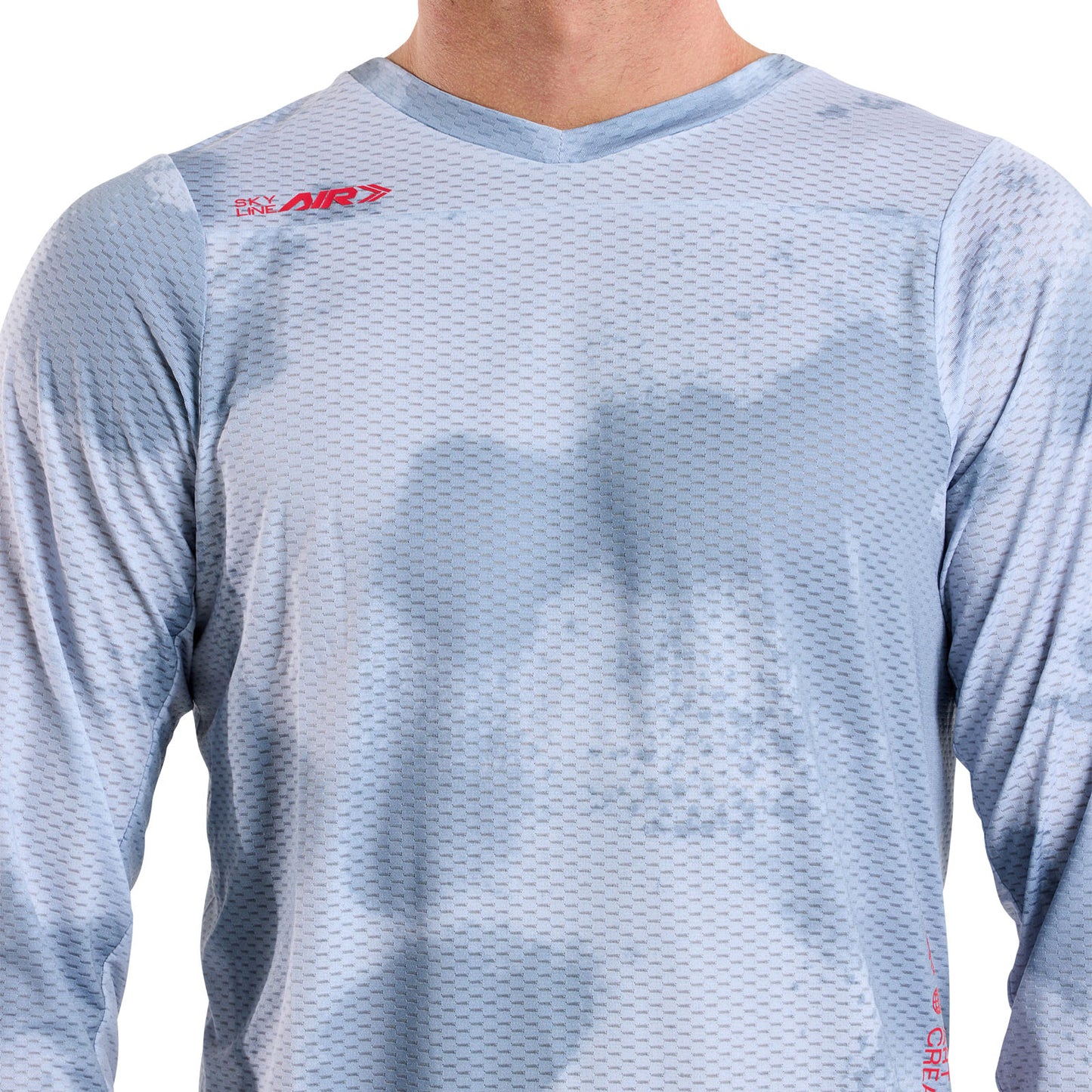 Maillot à manches longues Skyline Air évasé en béton