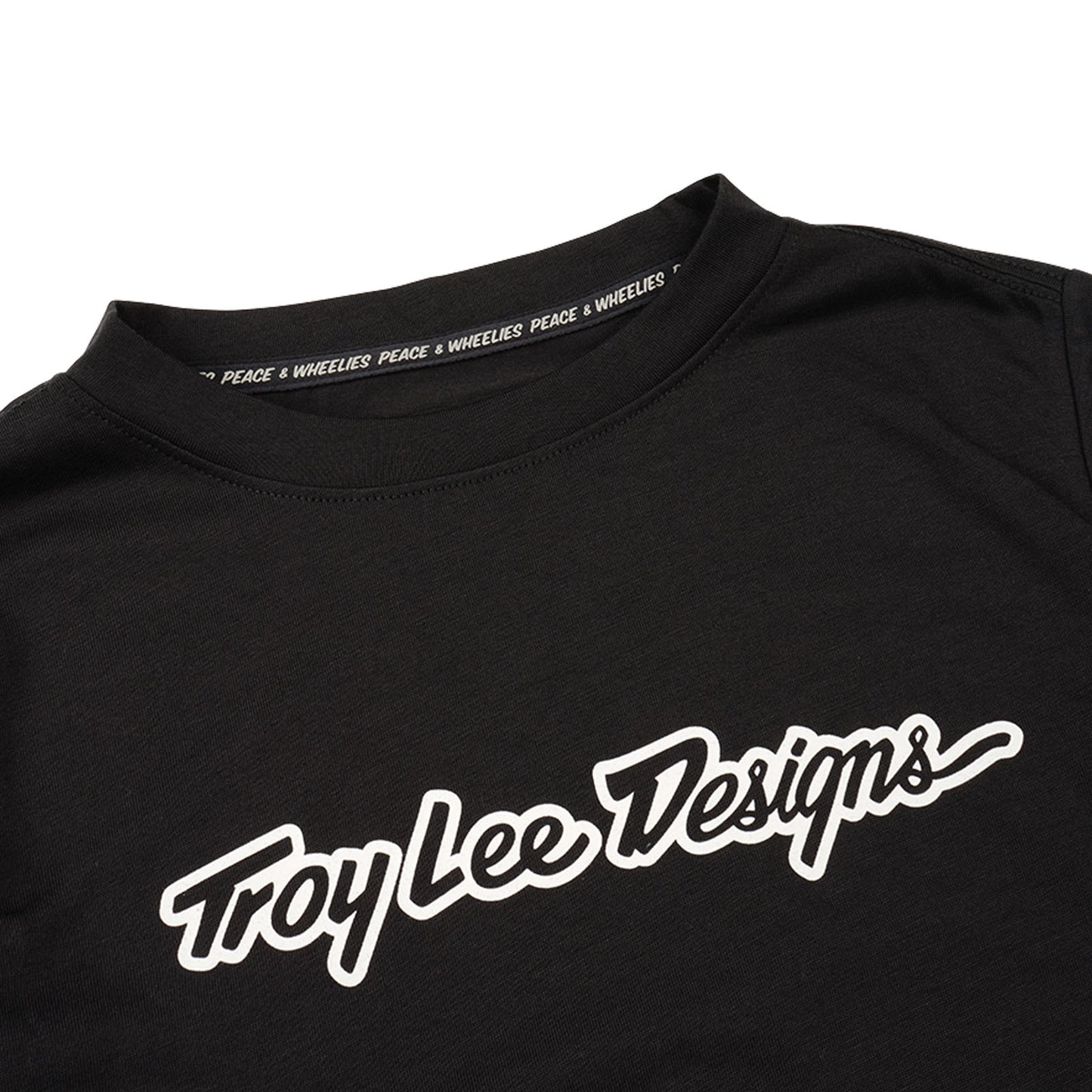 T-shirt à manches longues Skyline Ride pour enfant, noir signature