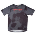Maillot Skyline à manches courtes pour jeunes, couleur carbone évasé
