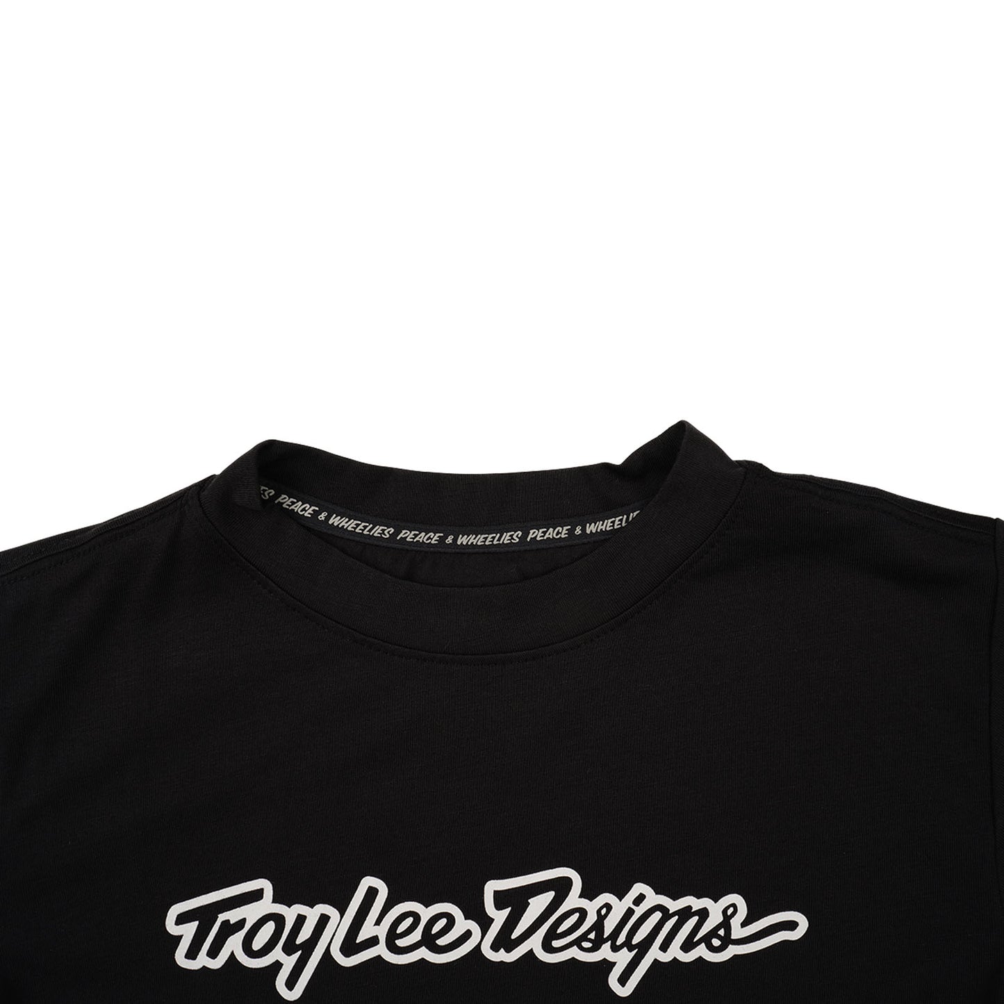 T-shirt à manches courtes Skyline Ride pour enfant, noir signature