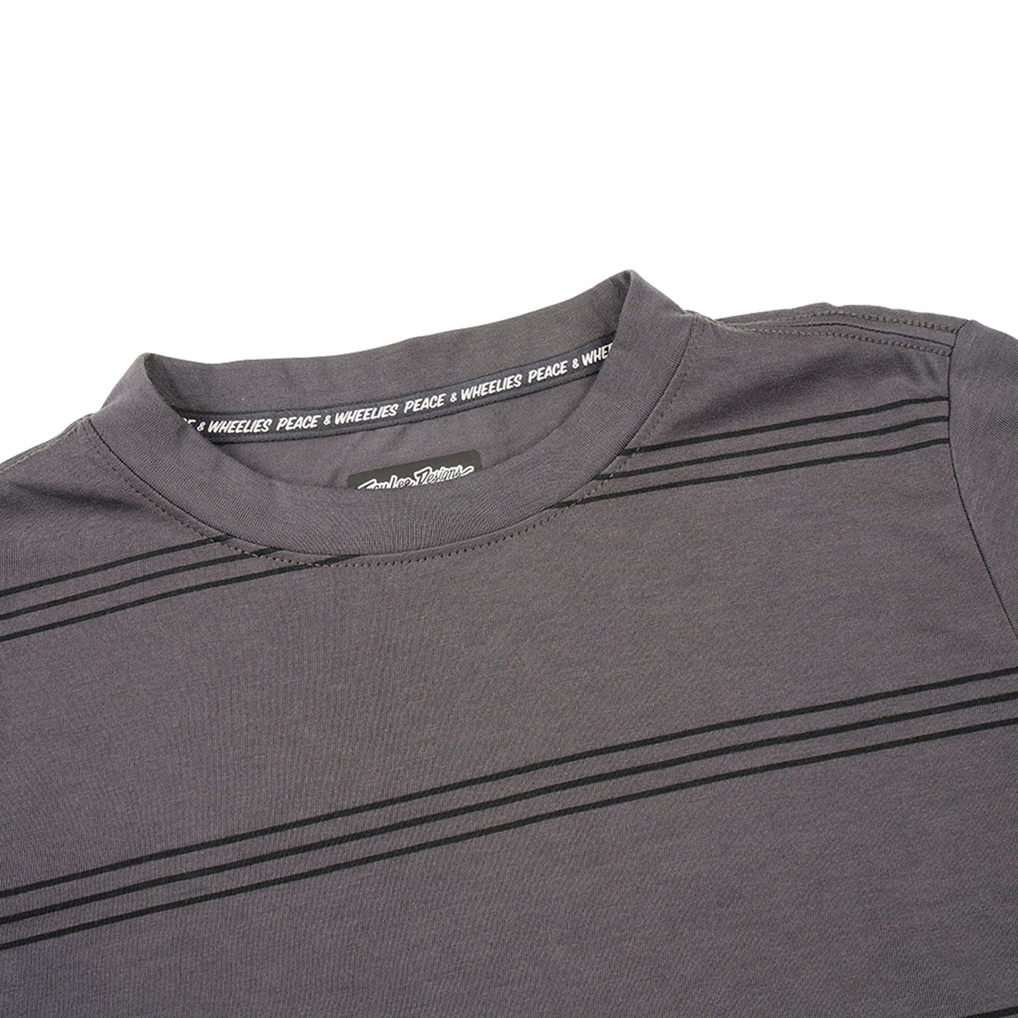 T-shirt à manches courtes Skyline Ride pour jeunes, couleur fumée délavée