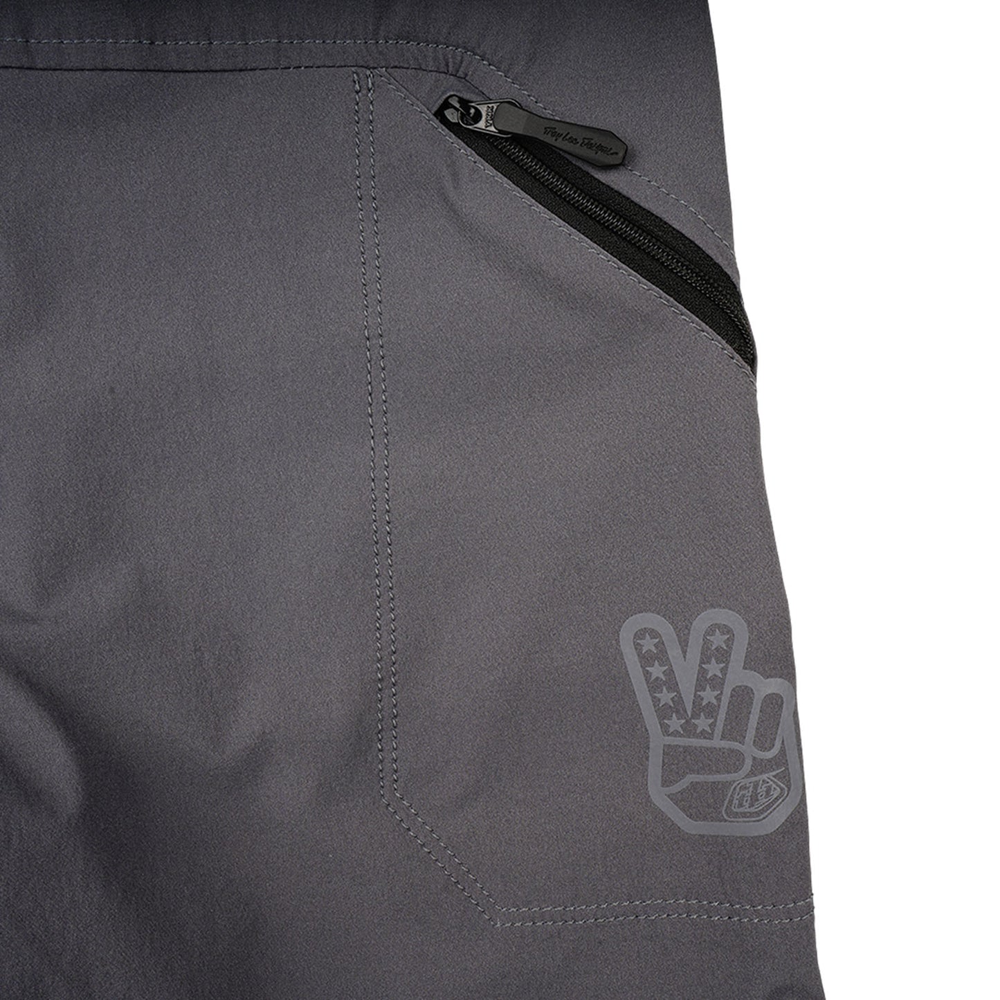 Short de trail Skyline pour jeunes, mono-bleu acier