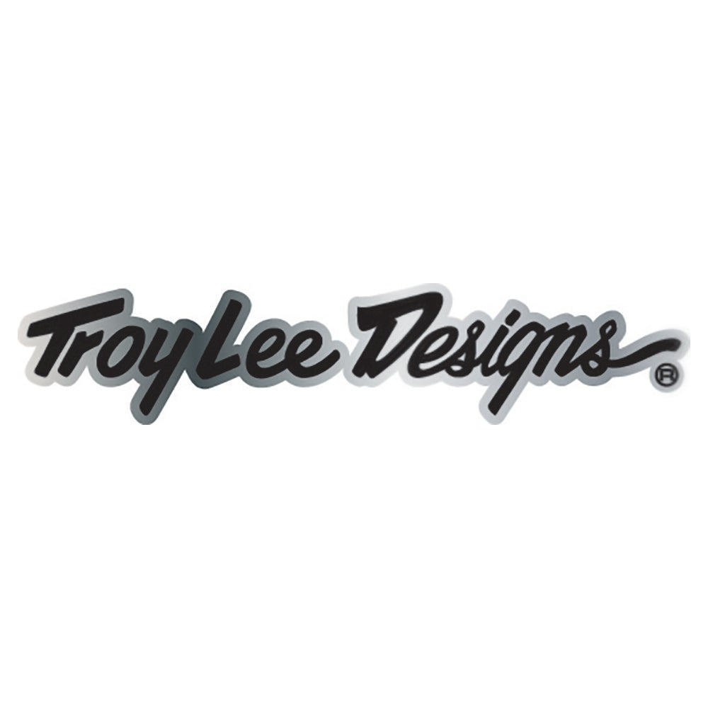Autocollant 10" Signature Aluminium Argent / Noir