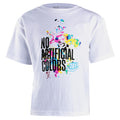 T-shirt à manches courtes pour jeunes, blanc, sans colorants artificiels