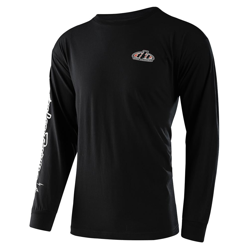 Long Sleeve Tee 40Th Piston Bone Black