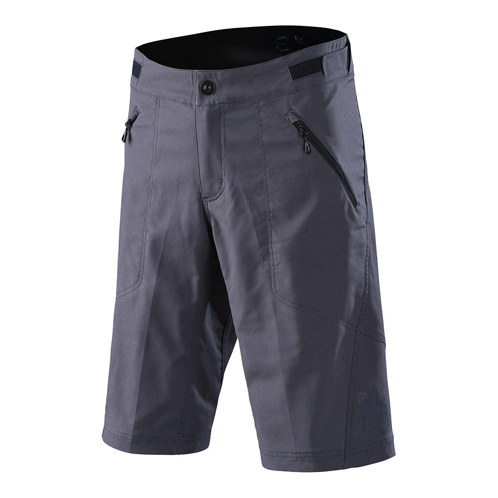Skyline Shorts W/Liner, Solid Iron