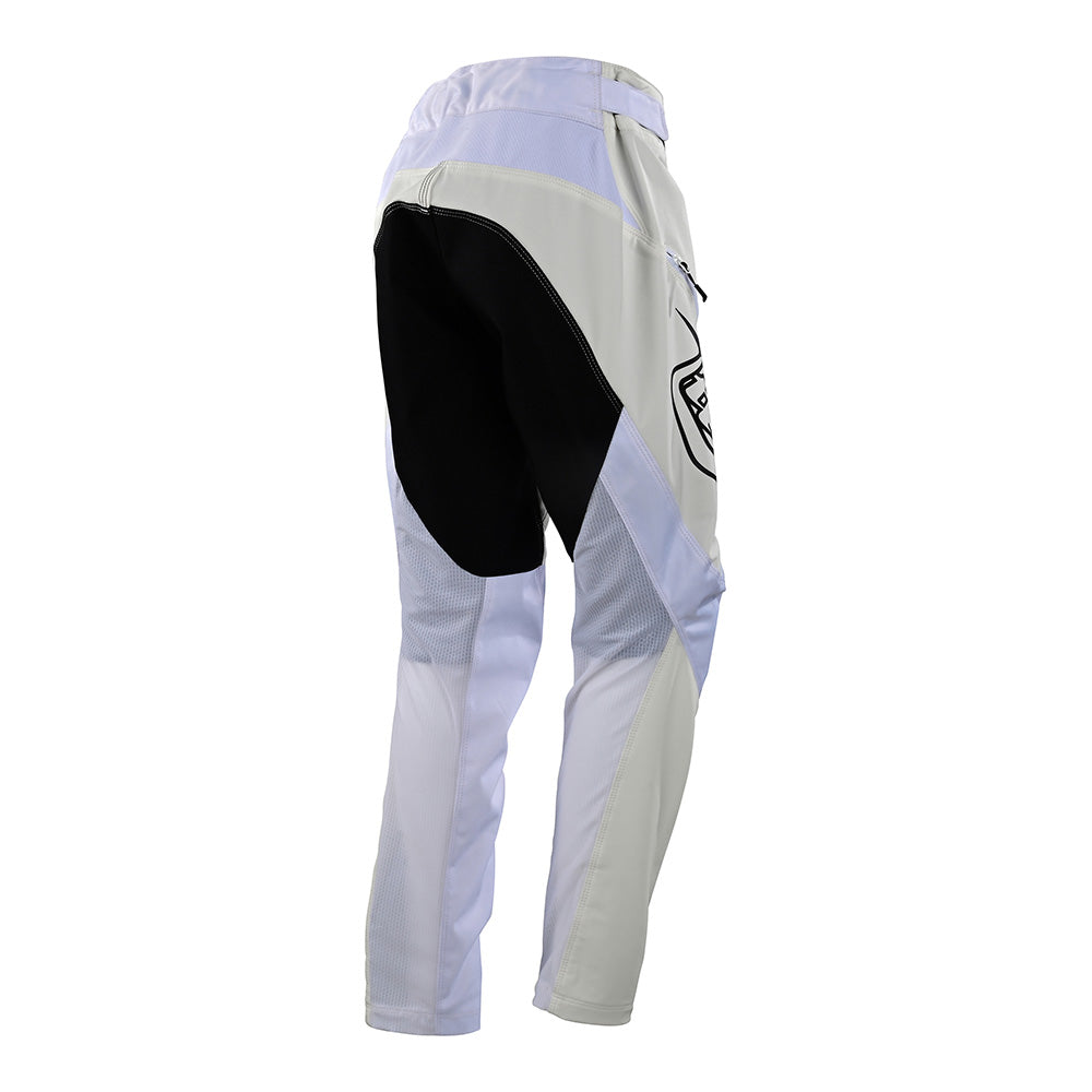 Pantalon de sprint pour jeunes, blanc uni