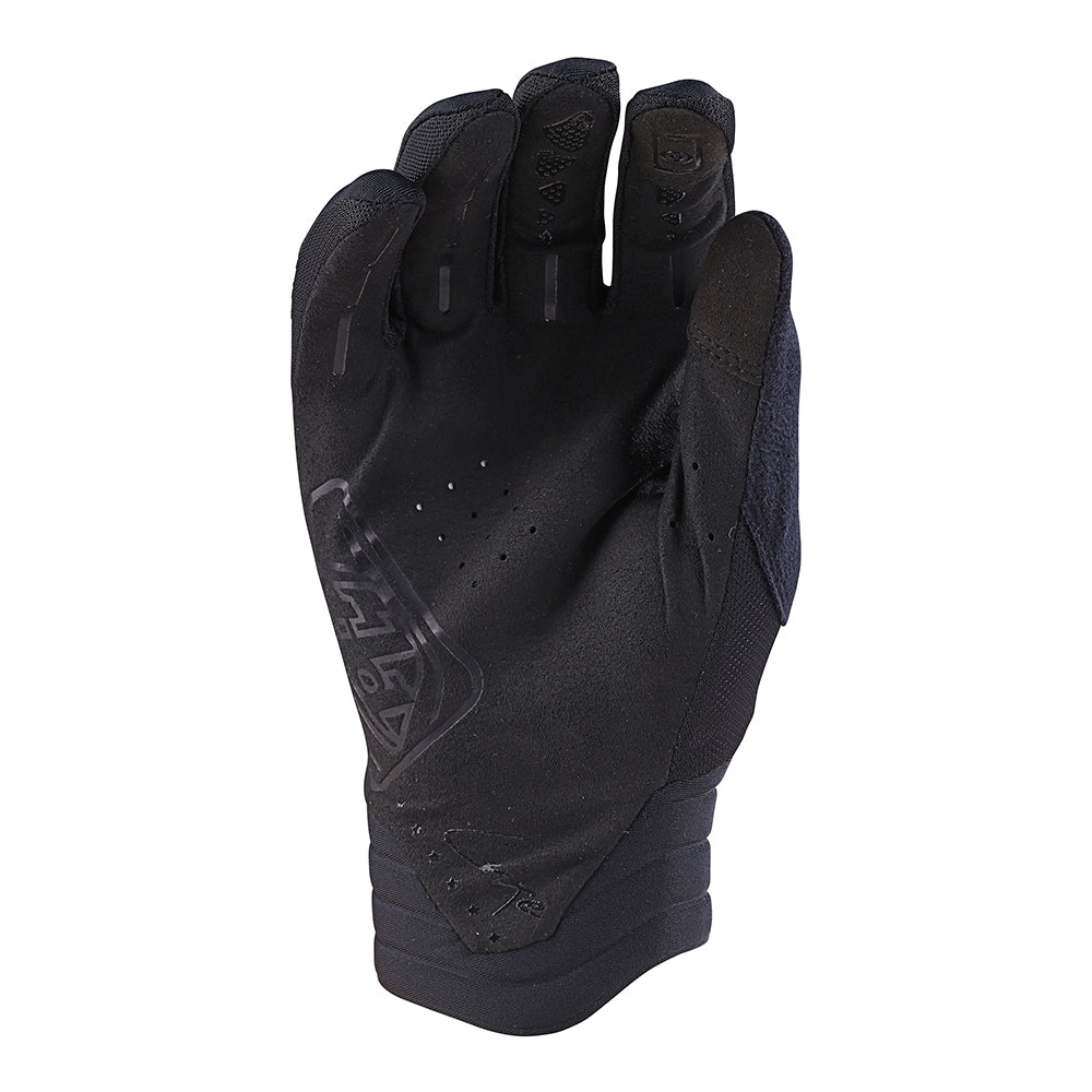 Gants Luxe pour femmes, noirs unis