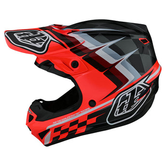 SE4 Polyacrylite Helmet Warped Glo Red