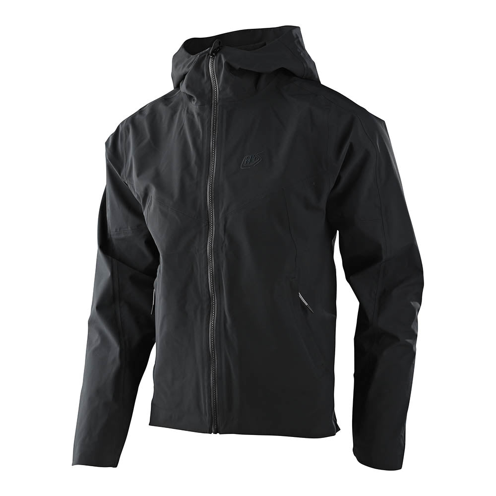 LEEy-world Jean Jacket for Men Men's Softshell Hiking Jacket Lined  Waterproof Lightweight Hooded Coat Black,XXL