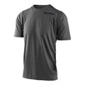 Maillot Skyline SS Gris chiné uni