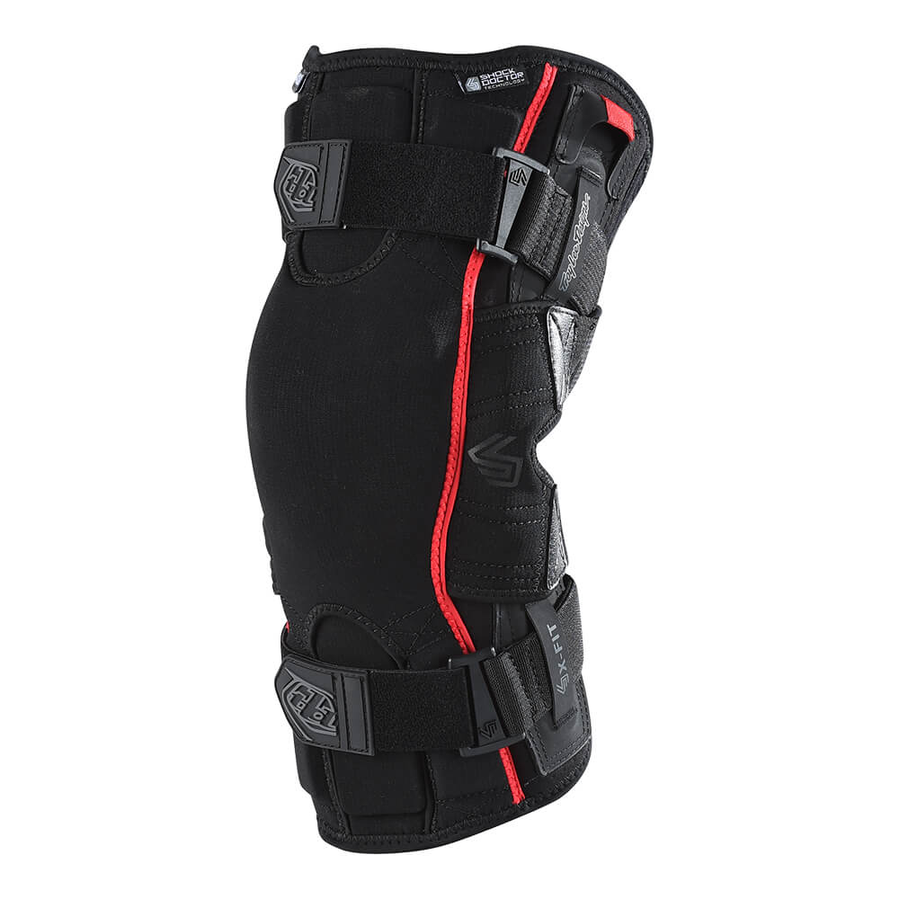 ヘリオトロープ 6400 Motocross Knee Brace, Solid Black | Troy Lee Designs