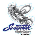 Autocollant Semenuk Bleu