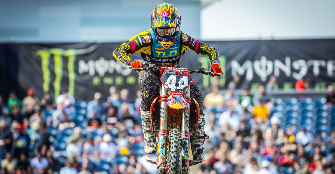 Pierce Brown Hungry for Win after Leading Majority of 250SX Main Event