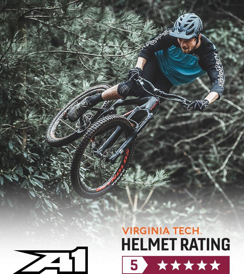 A1 Helmet Earns A Perfect 5 Star Virginia Tech Rating Featured Image