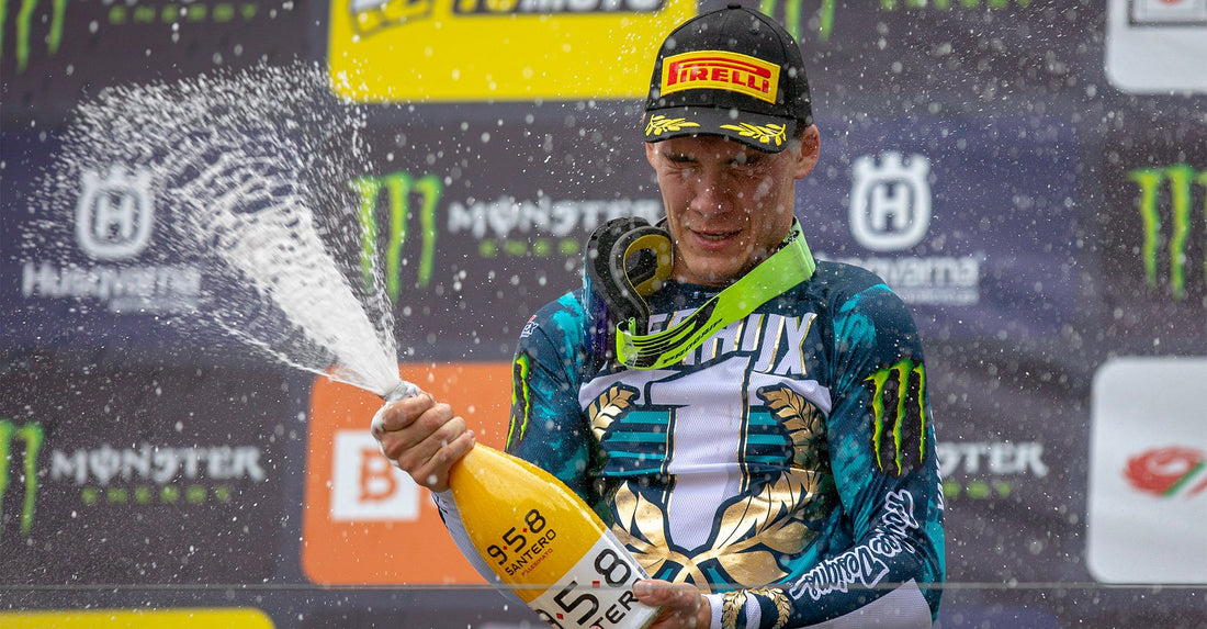 Maxime Renaux Crowned MX2 World Champion after Stunning Grand Prix of Garda Victory