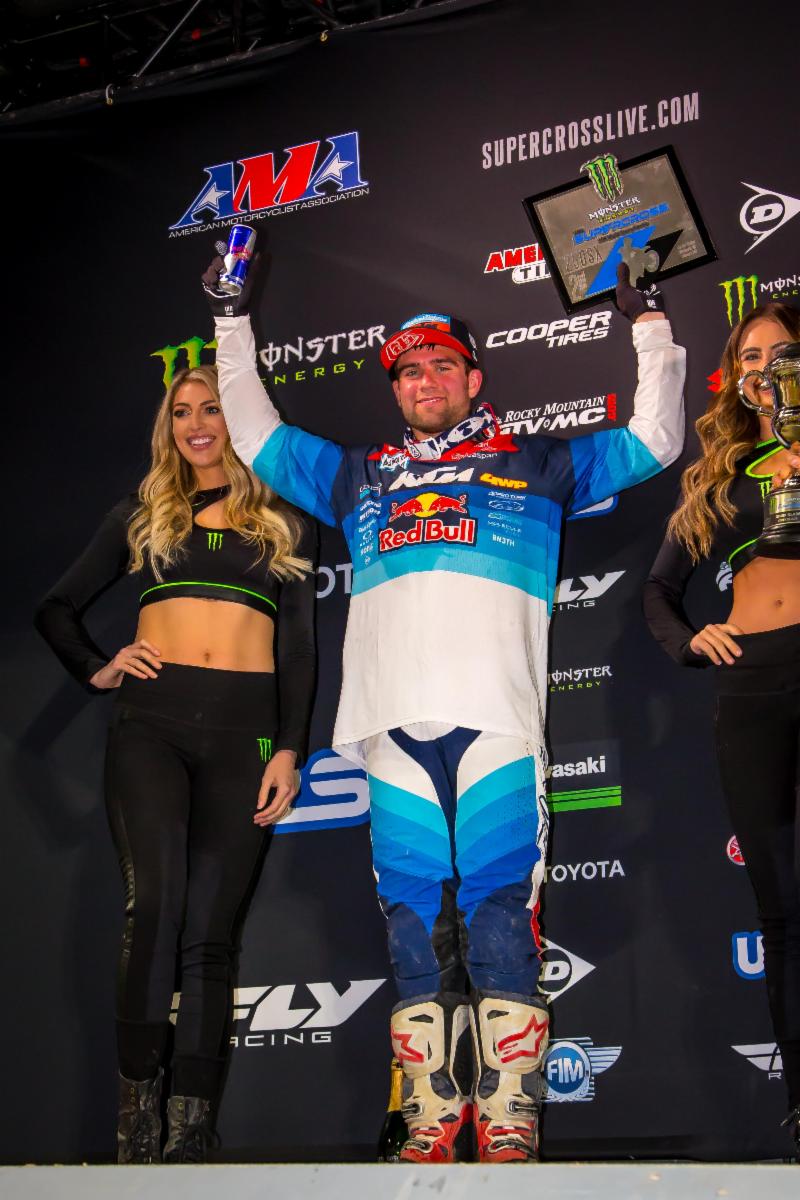 Troy Lee Designs/Red Bull/Ktm'S Jordon Smith Fights His Way To 2Nd In Minneapolis Featured Image