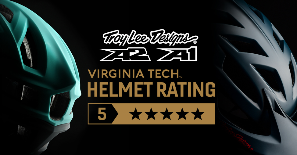 Tld'S A1 And A2 Helmets Score Top 5 Results In Virginia Tech Helmet Safety Ratings Featured Image