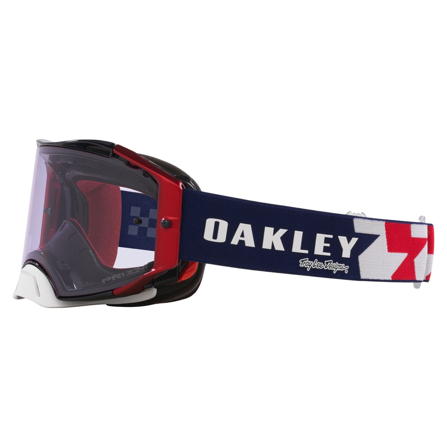 Masque Oakley Airbrake MX TLD Rwb Stars Rouge/Blanc/Bleu