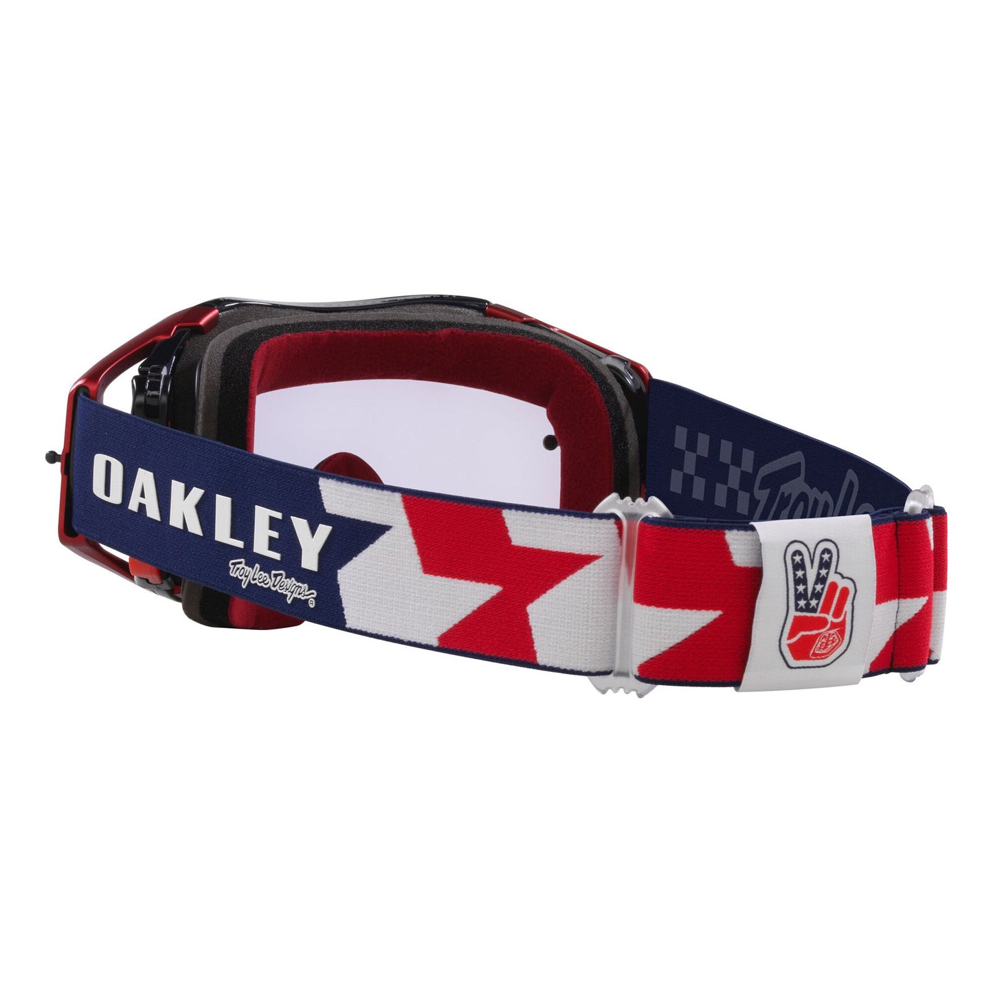 Masque Oakley Airbrake MX TLD Rwb Stars Rouge/Blanc/Bleu