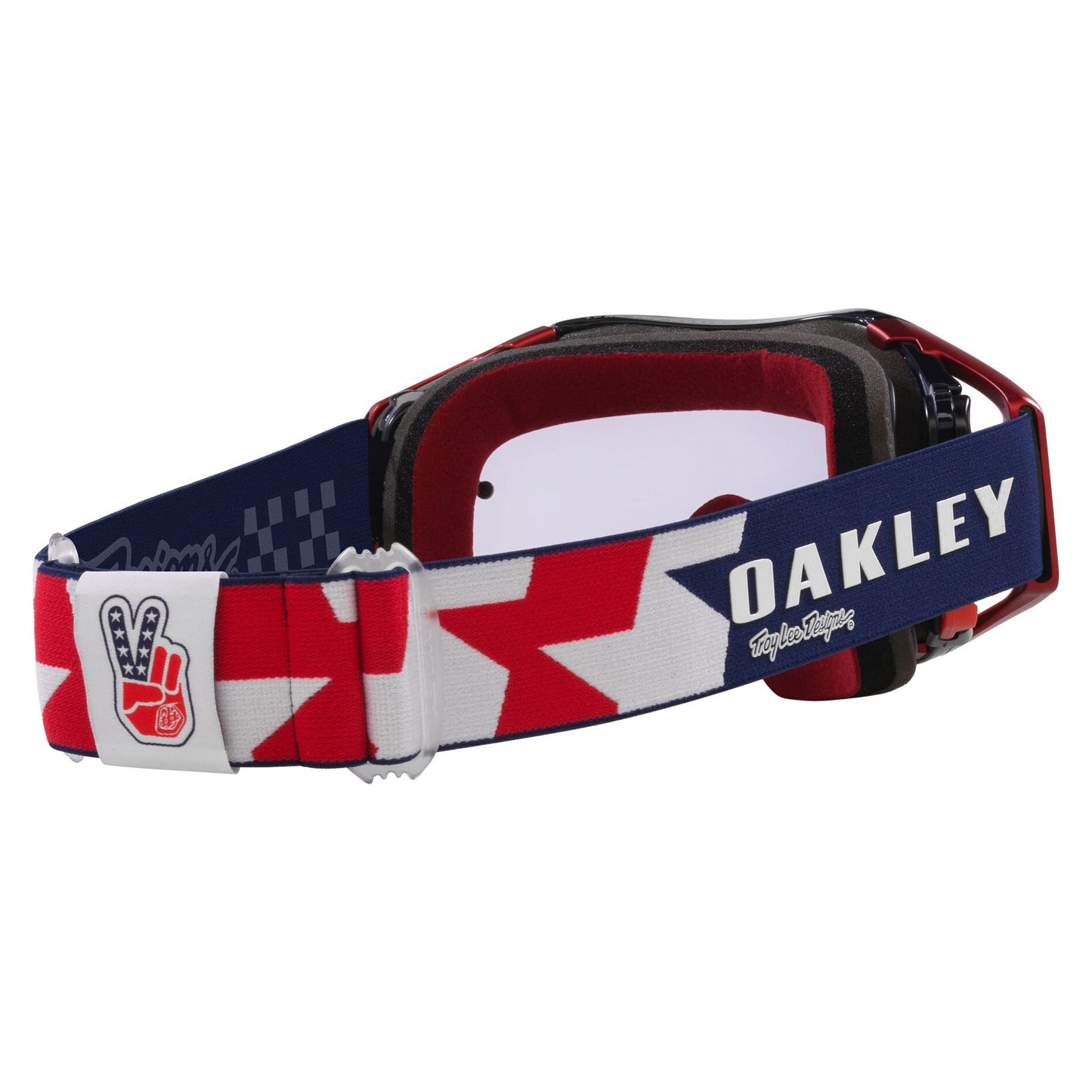 Masque Oakley Airbrake MX TLD Rwb Stars Rouge/Blanc/Bleu