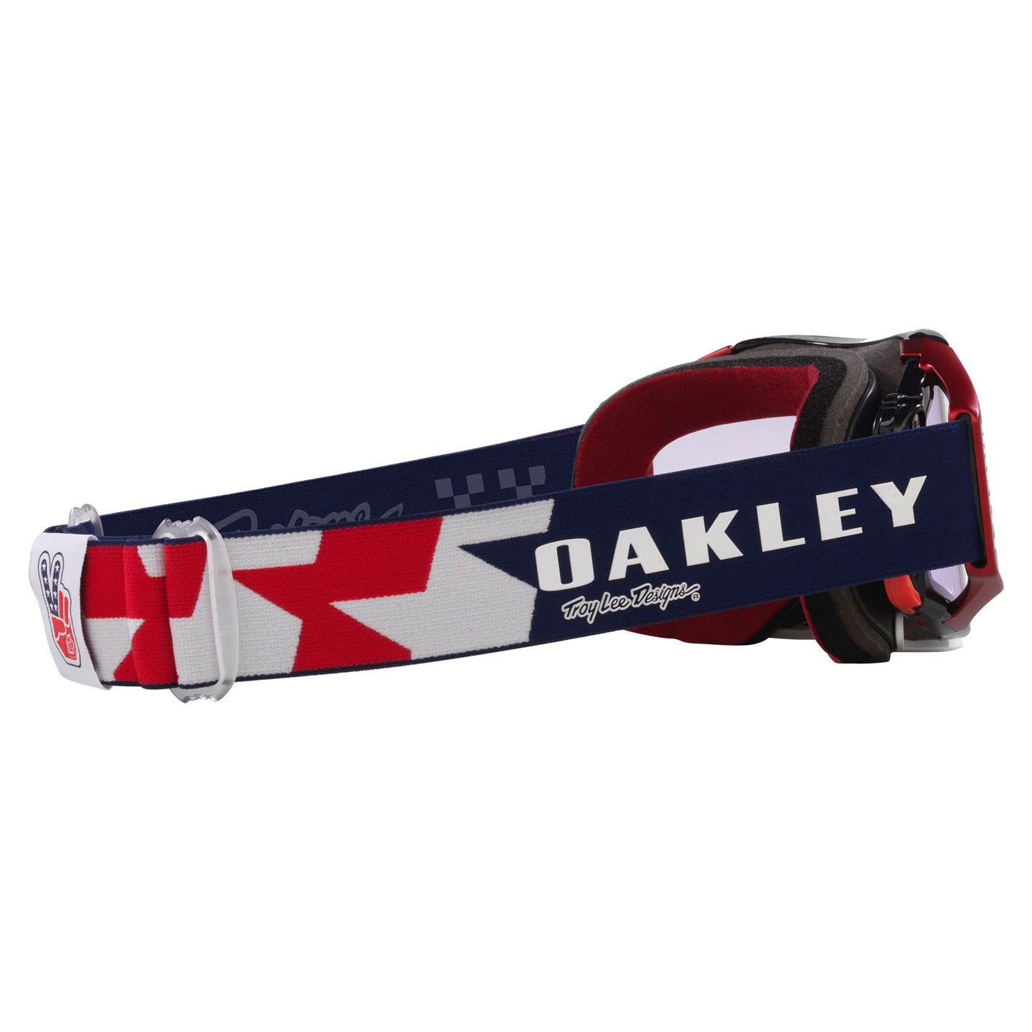 Masque Oakley Airbrake MX TLD Rwb Stars Rouge/Blanc/Bleu