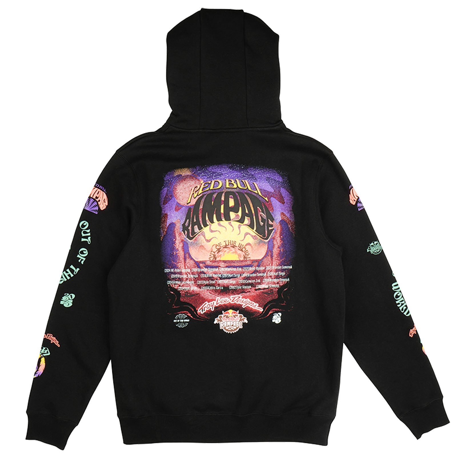 Pullover Hoodie Troy Lee Designs X Red Bull Rampage Valley of Gods Bla