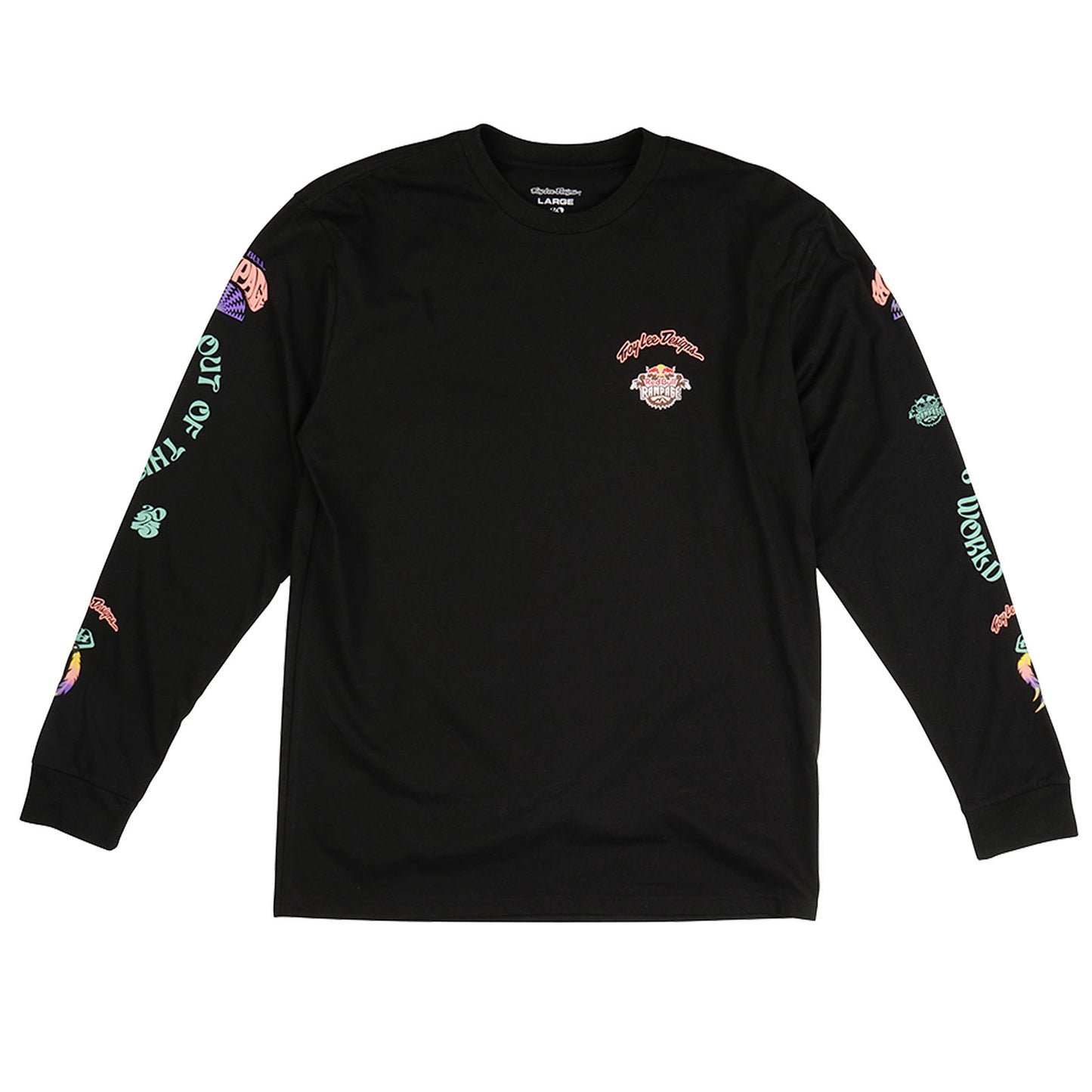 T-shirt à manches longues Troy Lee Designs X Red Bull Rampage Valley of Gods Noir